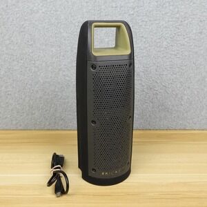 Kicker Bullfrog BF100 Portable Bluetooth Waterproof Speaker Gray/Green Tested